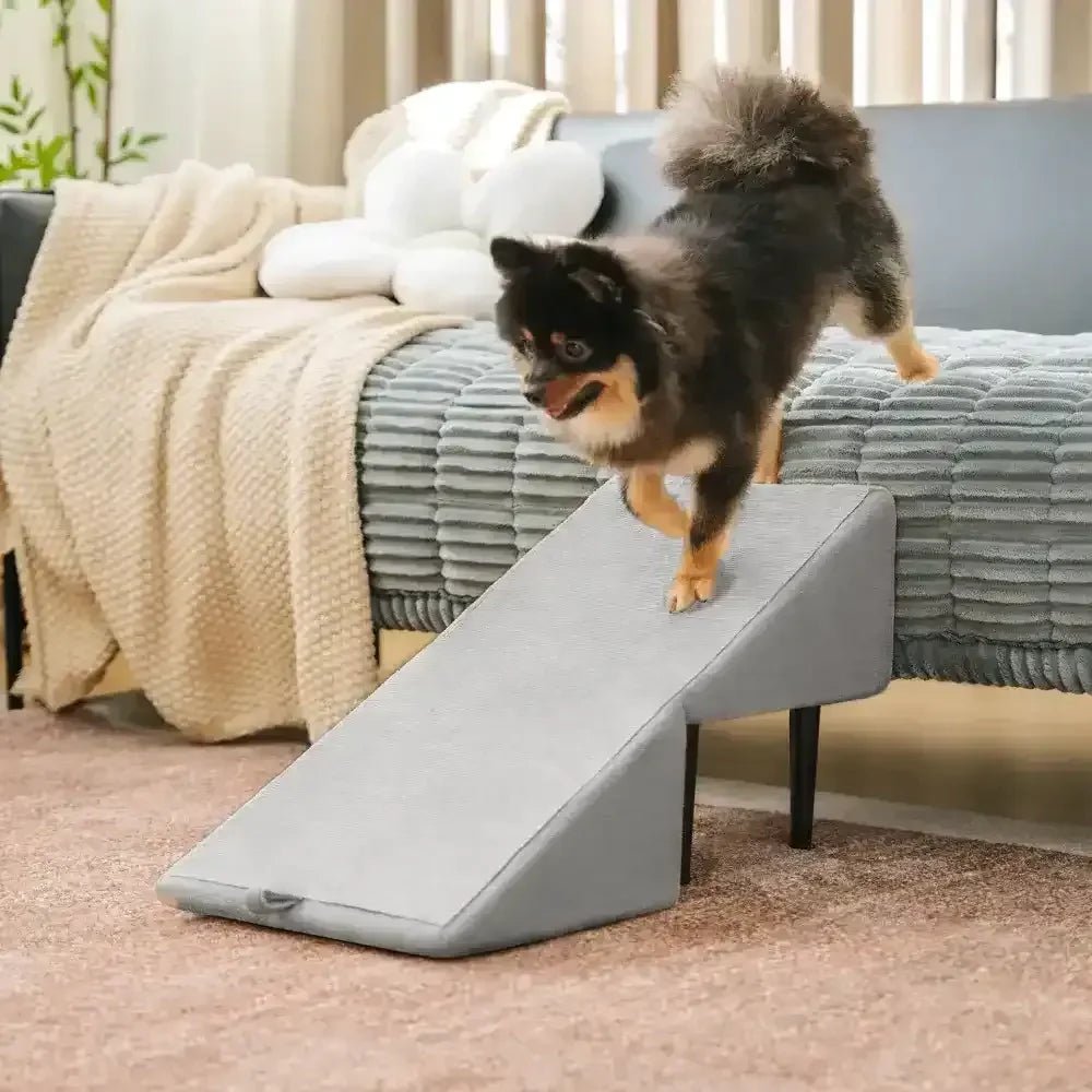 2 - in - 1 Convertible Wooden Dog Ramp and Step Stool - Lexians