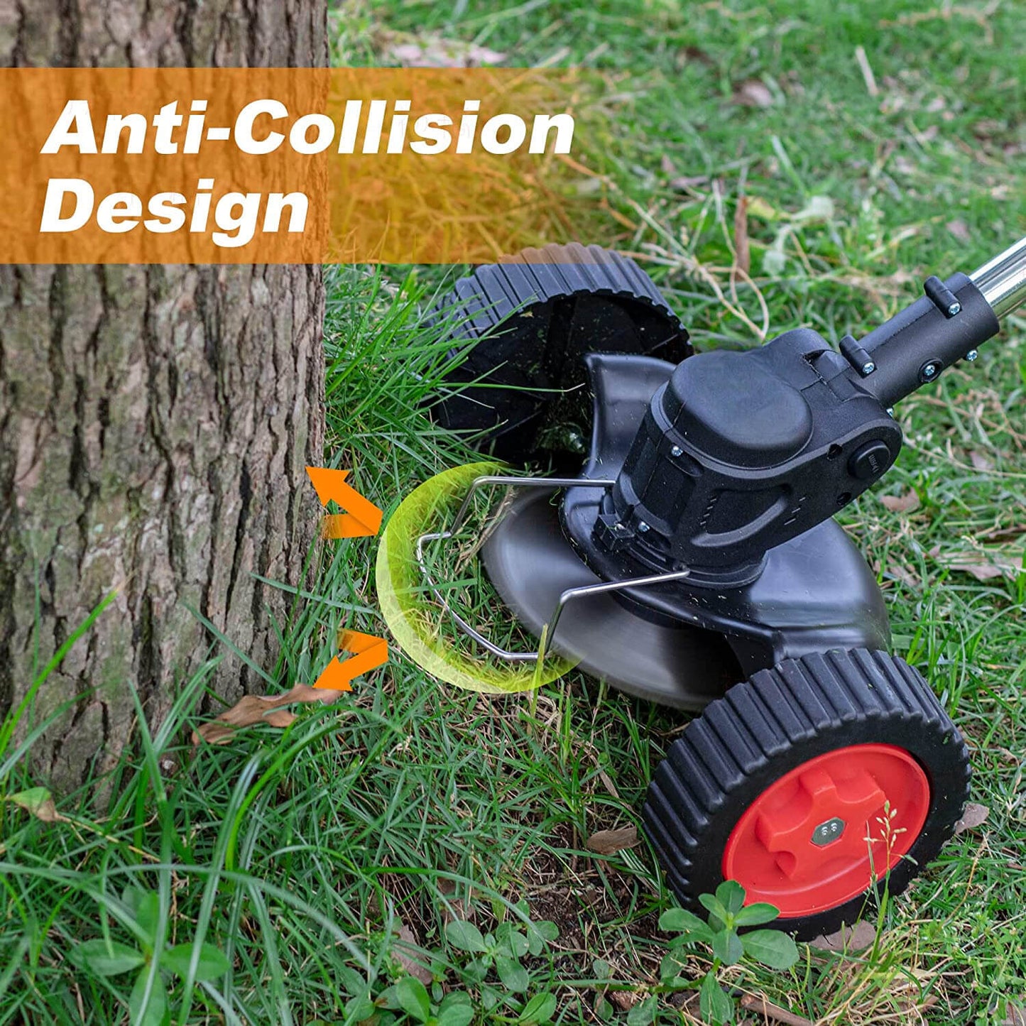 3 in 1 Cordless Grass Trimmer with Retractable Height - Lexians