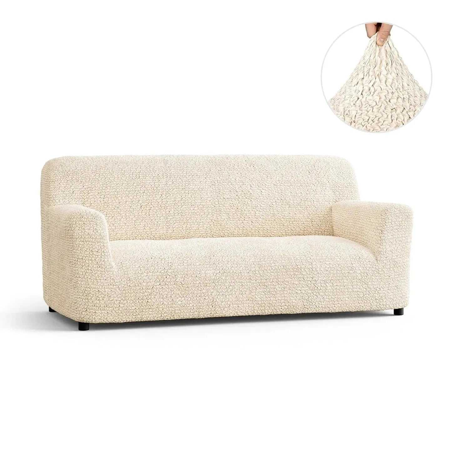 3 - Seater Stretch Sofa Slipcover for Microfiber Couch - Lexians