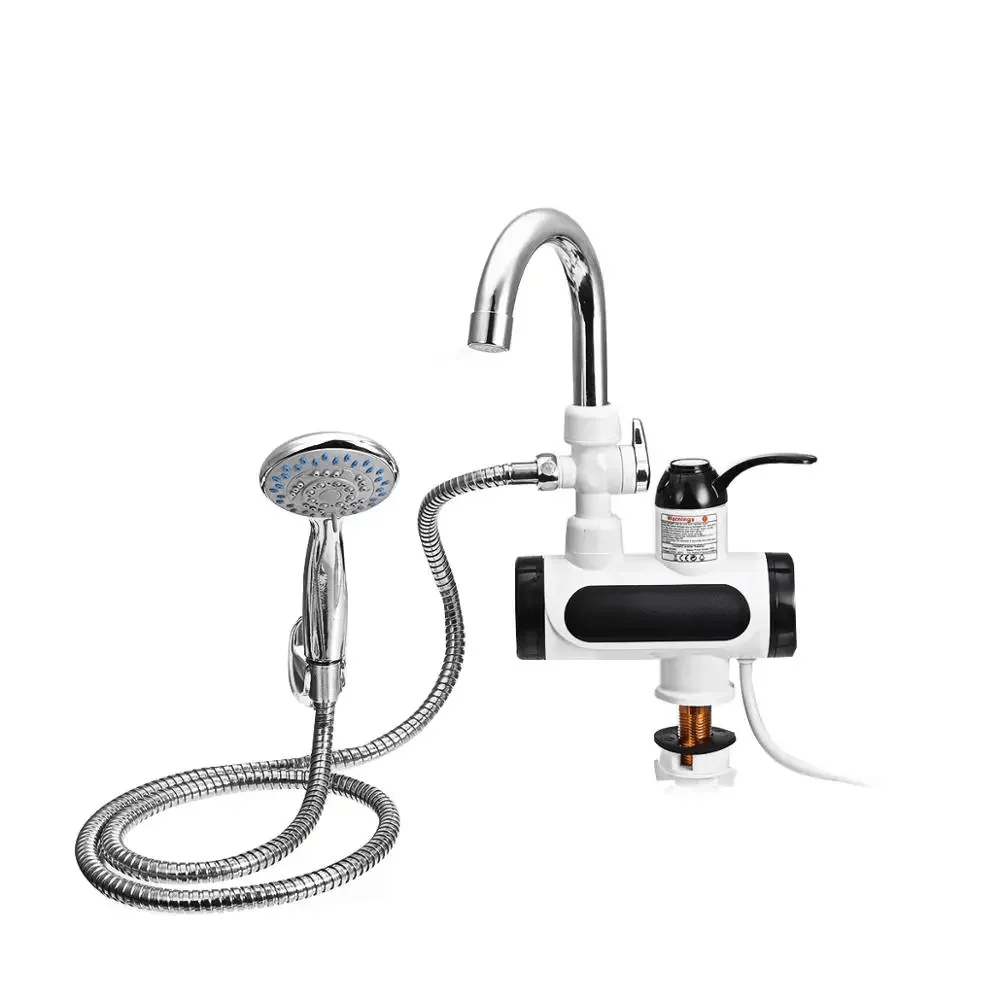 3000W Electric Kitchen Tap with Instant Hot Water for Homes - Lexians