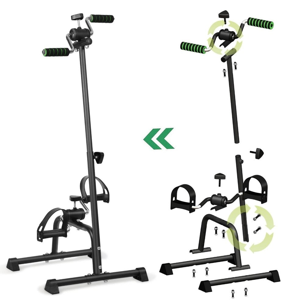 Adjustable Mini Pedal Exerciser for Elderly Fitness - Lexians