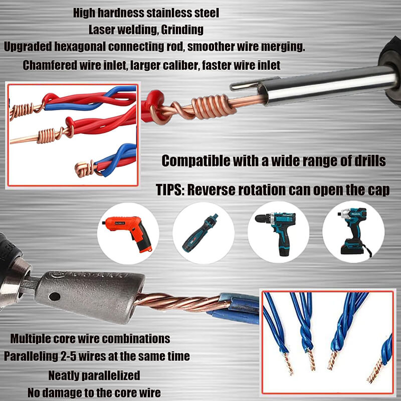 Automatic Electric Wire Stripper for Home Improvement - Lexians