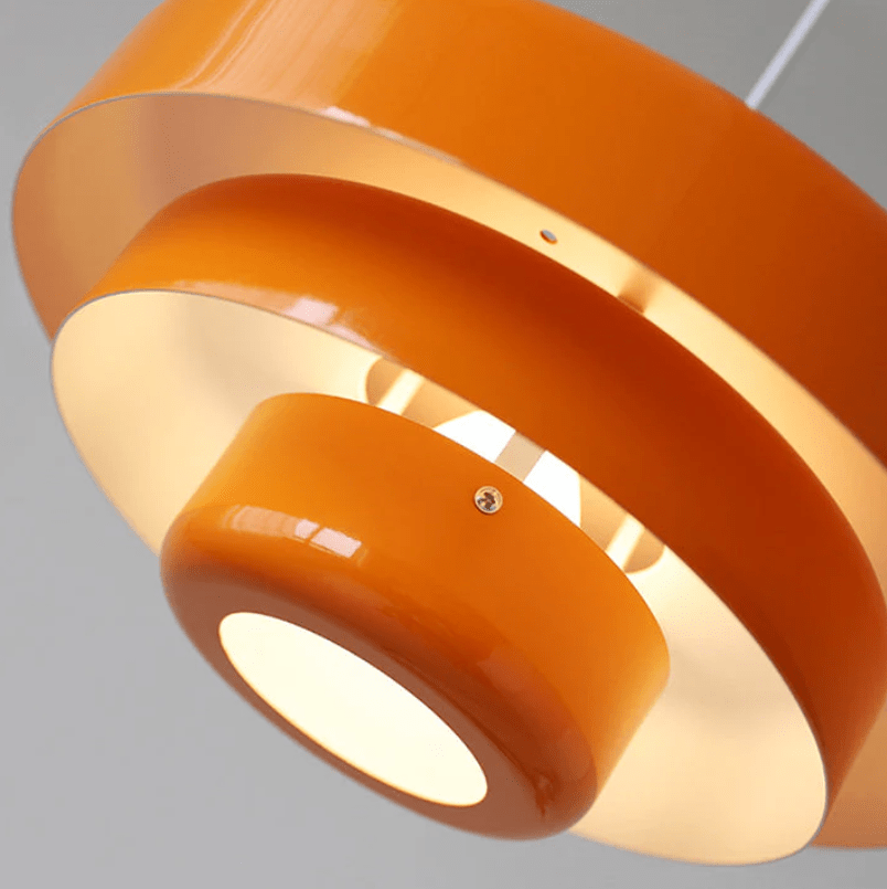 Bauhaus Metal LED Pendant Light - Bold and Vibrant Design - Lexians