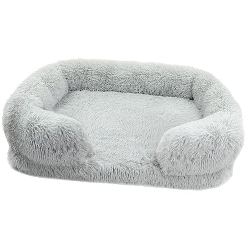 Calming Dog Bed Sofa with Plush Comfort for Pets - Lexians