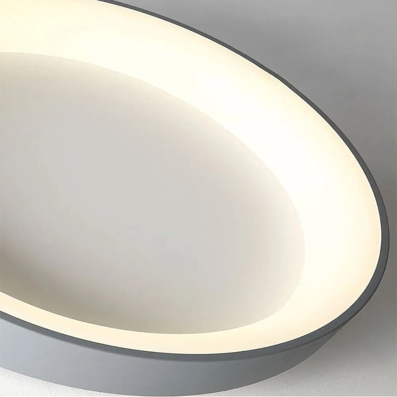 Contemporary Circular Metal LED Ceiling Light - Lexians