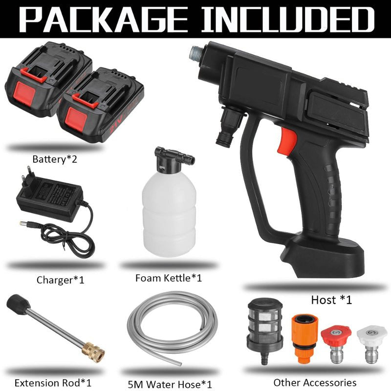 Cordless High Pressure Washer with Dual Batteries - Lexians