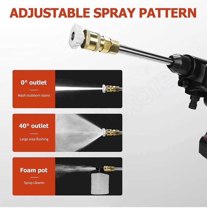 Cordless High Pressure Washer with Dual Batteries - Lexians