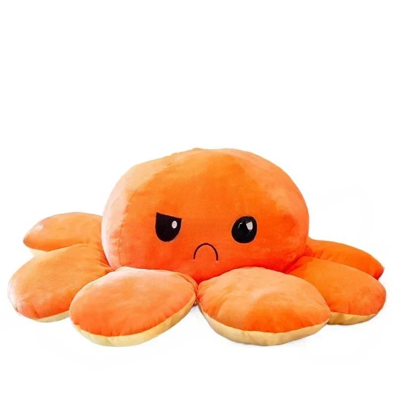 Giant Reversible Octopus Plush for Kids – Mood Changing Toy - Lexians