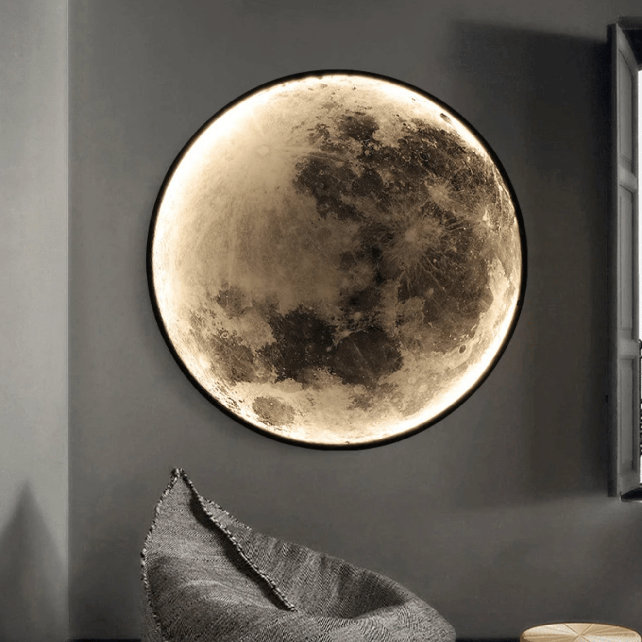 Harvest Moon Wall Light with Remote Control, 4 Sizes - Lexians