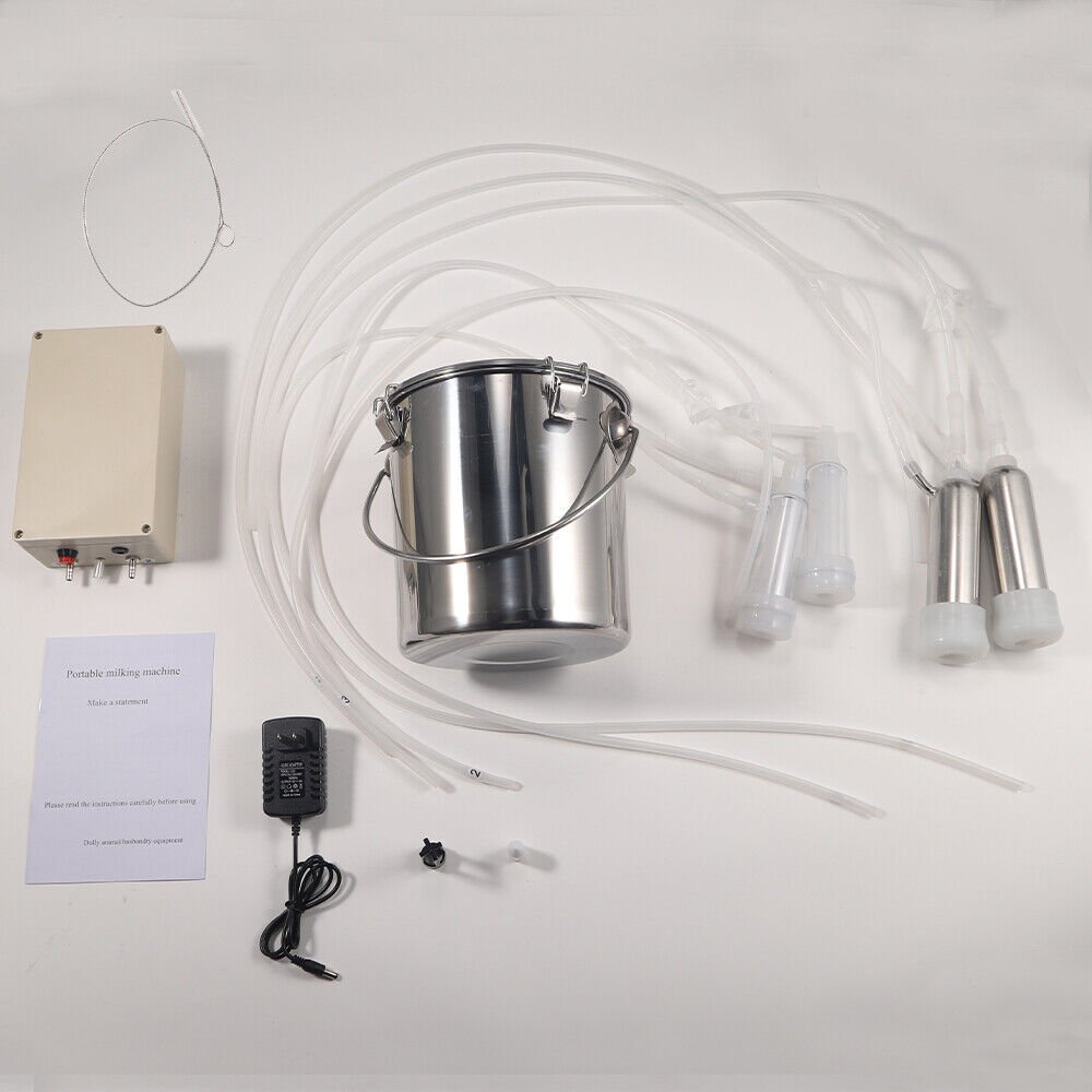 Heavy Duty 6L Cow and Goat Milking Machine - Lexians