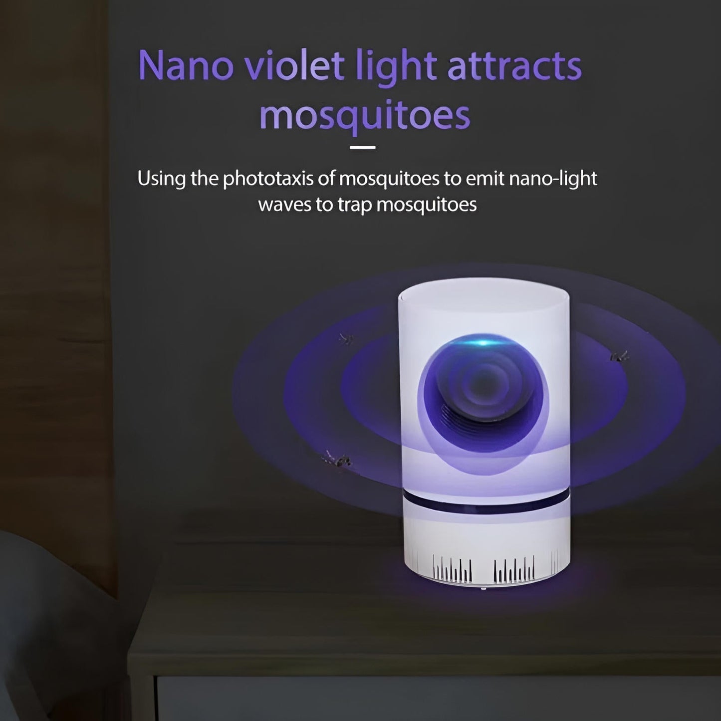 Indoor/Outdoor UV Light Mosquito & Fly Trap - Lexians