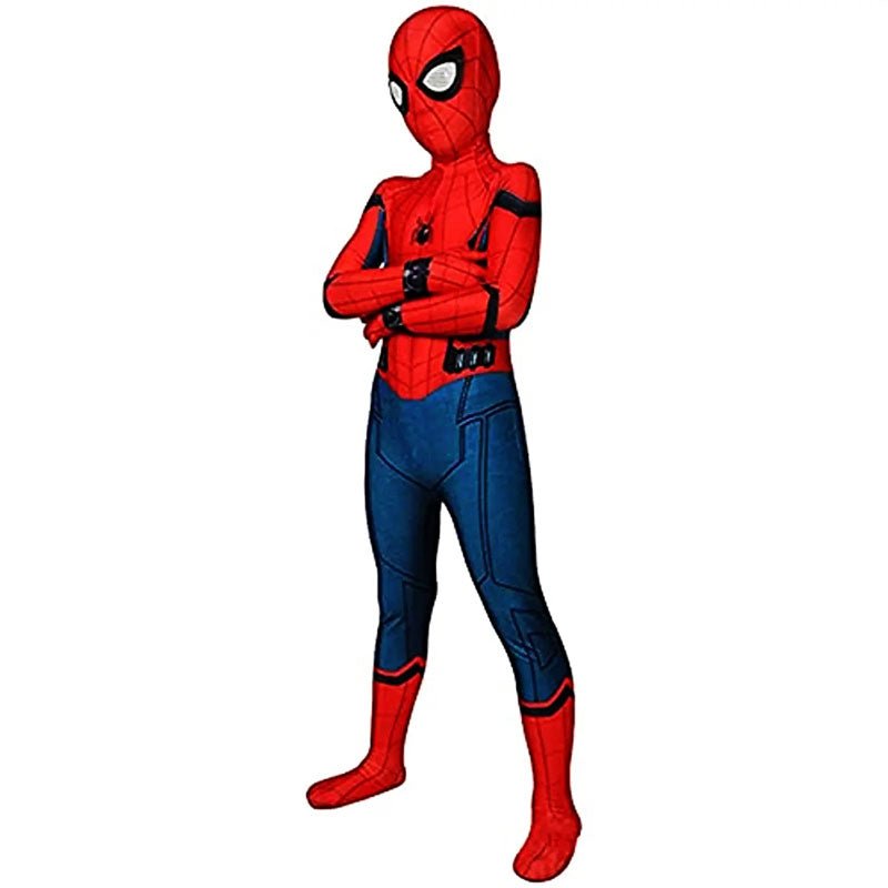 Kids' Spider Halloween Costume Jumpsuit and Mask - Lexians