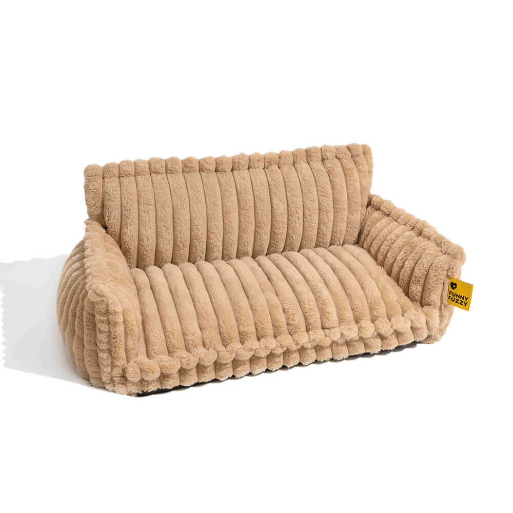 Large Orthopedic Fluffy Dog Pillow Sofa Bed for Dogs - Lexians
