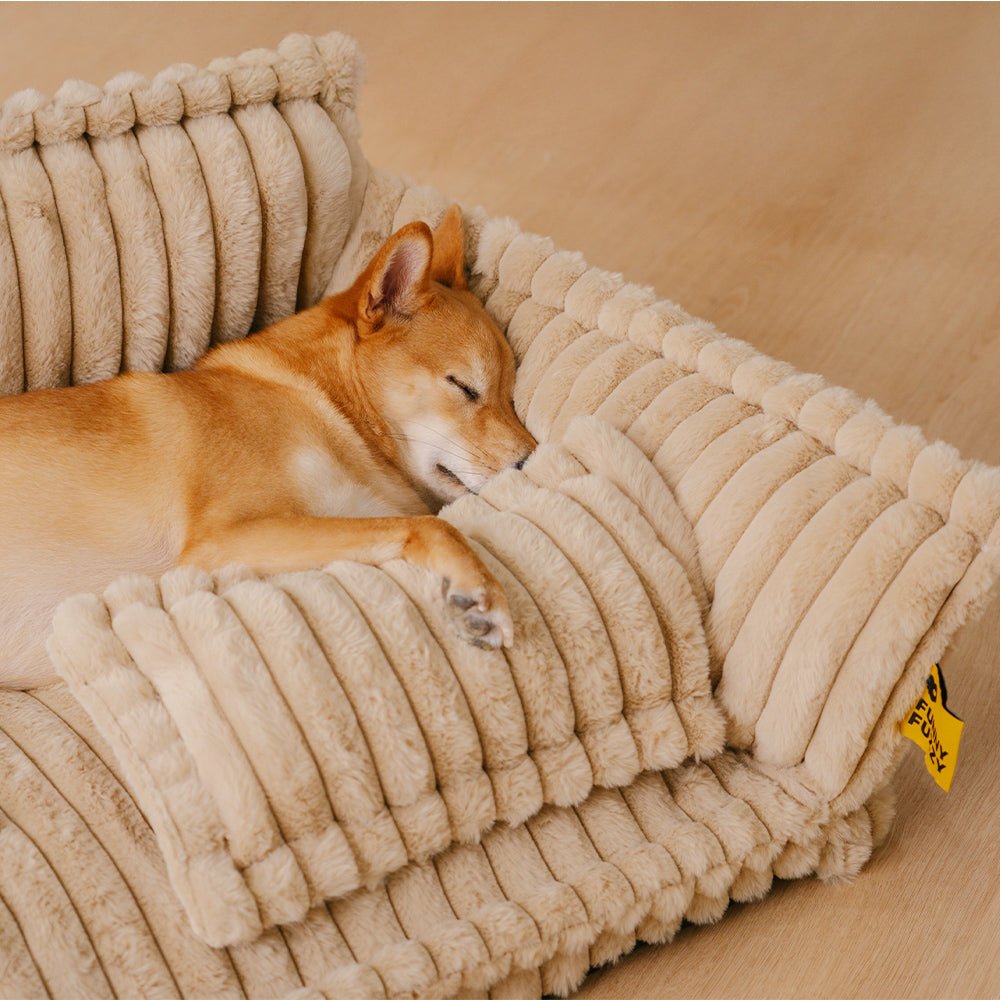 Large Orthopedic Fluffy Dog Pillow Sofa Bed for Dogs - Lexians