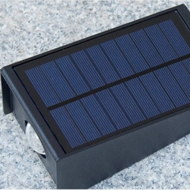 Luciena Outdoor Solar Wall Light Up and Down – Eco - Friendly Exterior Lighting - Lexians
