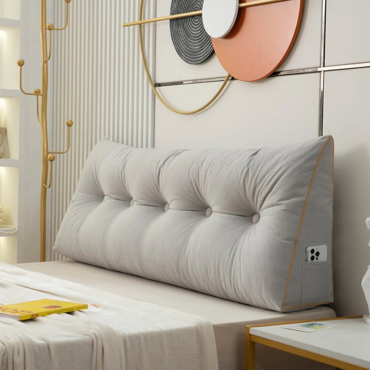 Luxury Ergonomic Wedge Pillow for Enhanced Comfort - Lexians