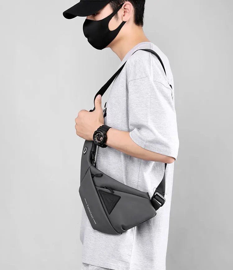 Men's Anti - Theft Crossbody Sling Bag - Secure Travel Essential - Lexians