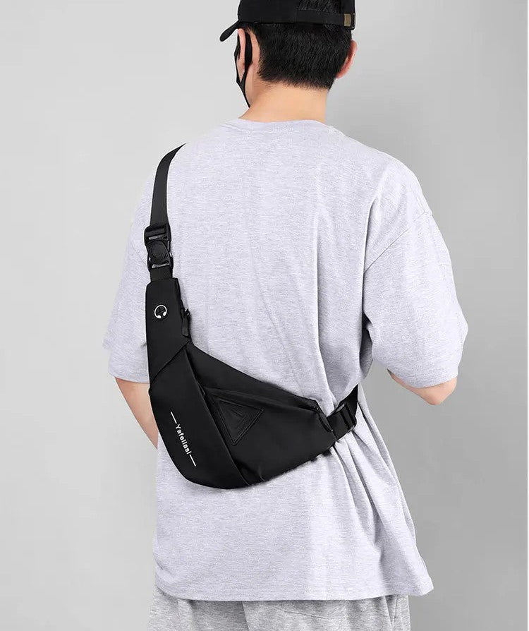 Men's Anti - Theft Crossbody Sling Bag - Secure Travel Essential - Lexians
