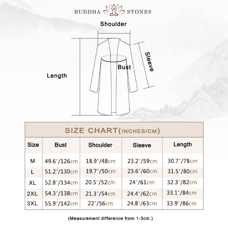 Men's Casual Mid - Length Cotton Linen Coat - Lexians