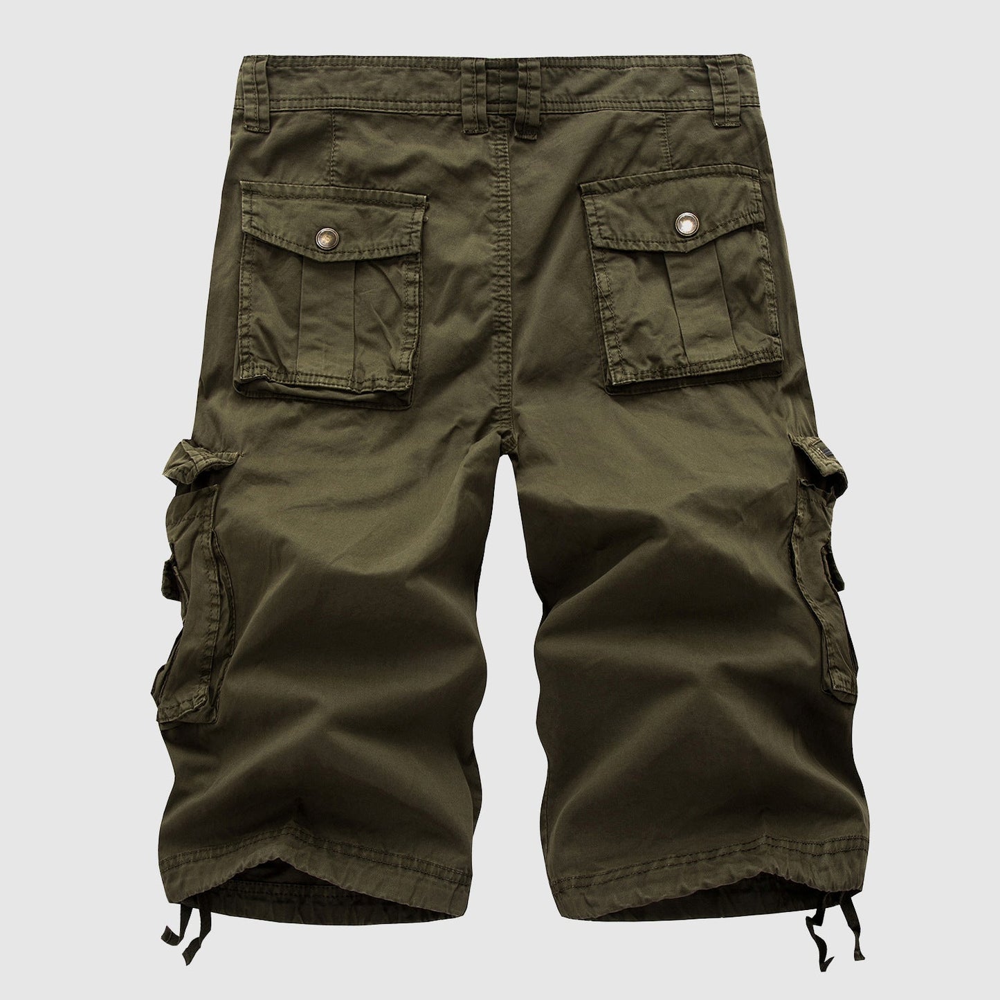 Men's Cotton Cargo Shorts - Multi - pocket, Outdoor Explorer - Lexians
