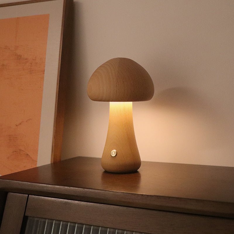 Modern LED Touch Mushroom Table Lamp for Bedroom - Lexians