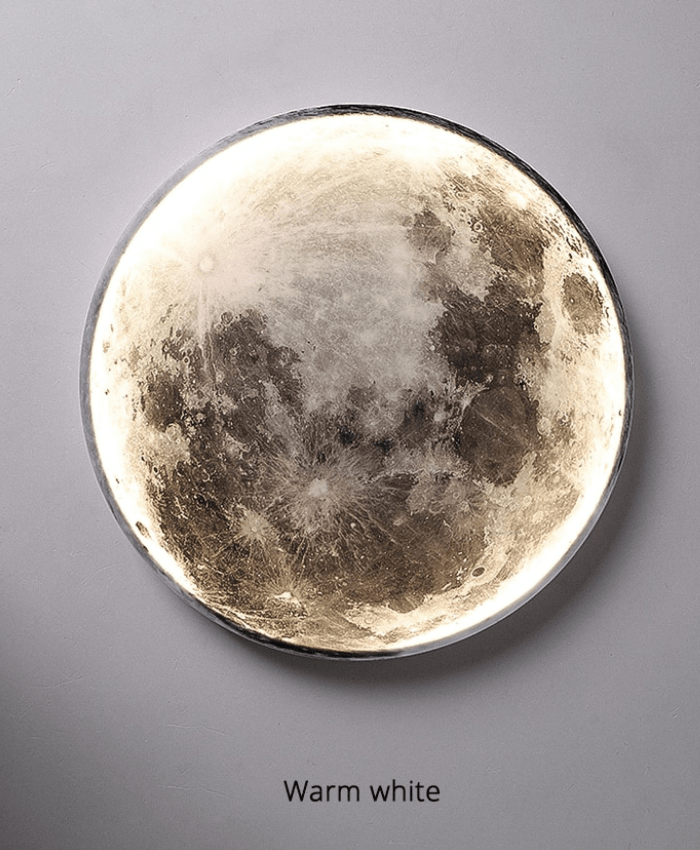 Modern Lunar LED Wall Lamp for Cozy Nights - Lexians