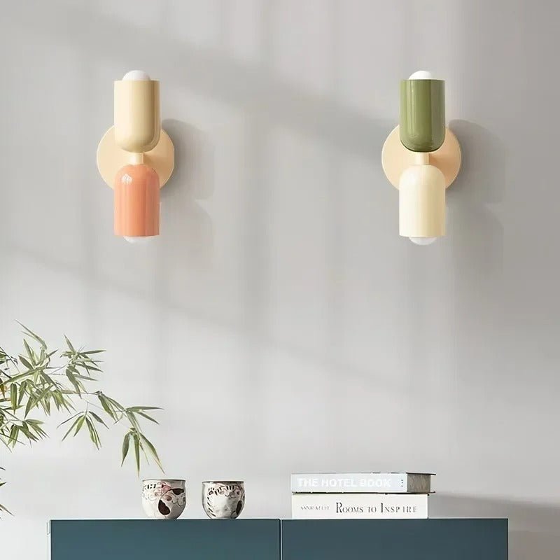 Modern Nordic Double Head LED Wall Lamp - Lexians