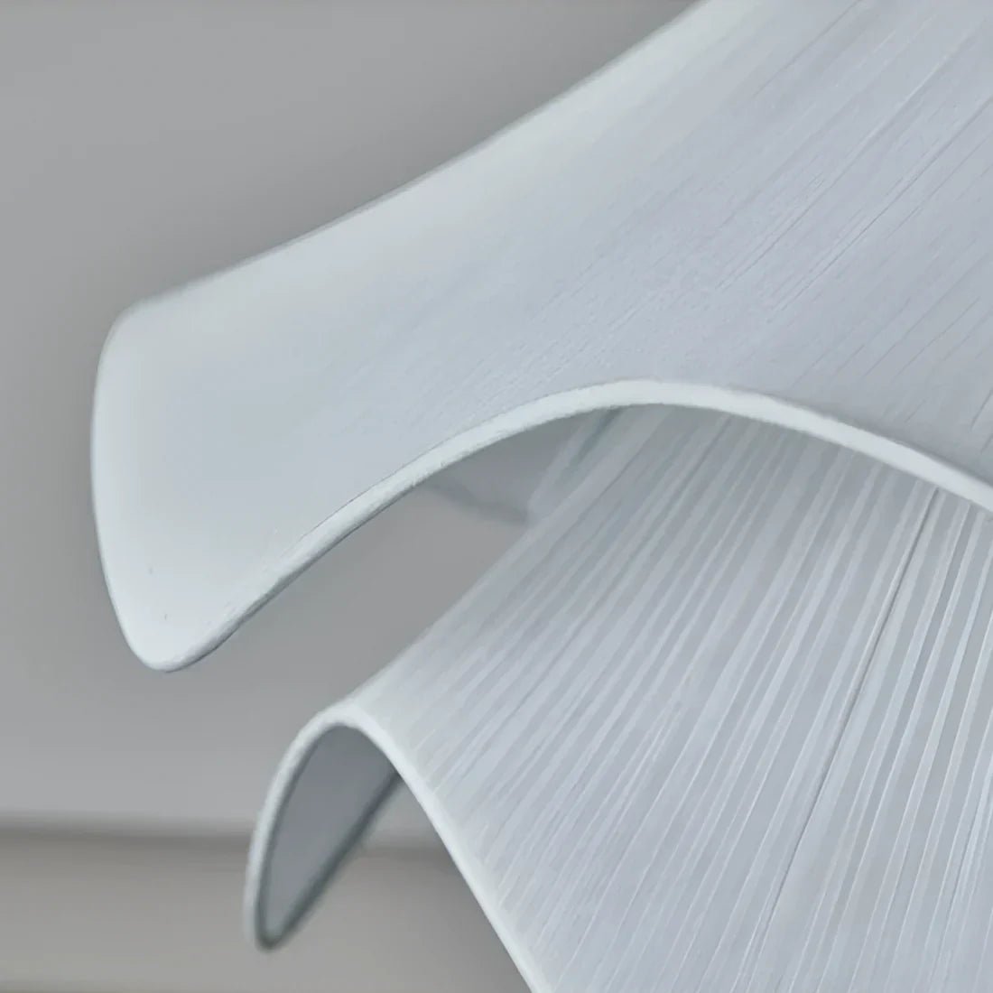 Modern White Fabric Flower LED Pendant Light - Lexians