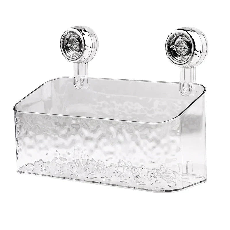 No - Drill Bathroom Wall Storage with Strong Suction Cups - Lexians