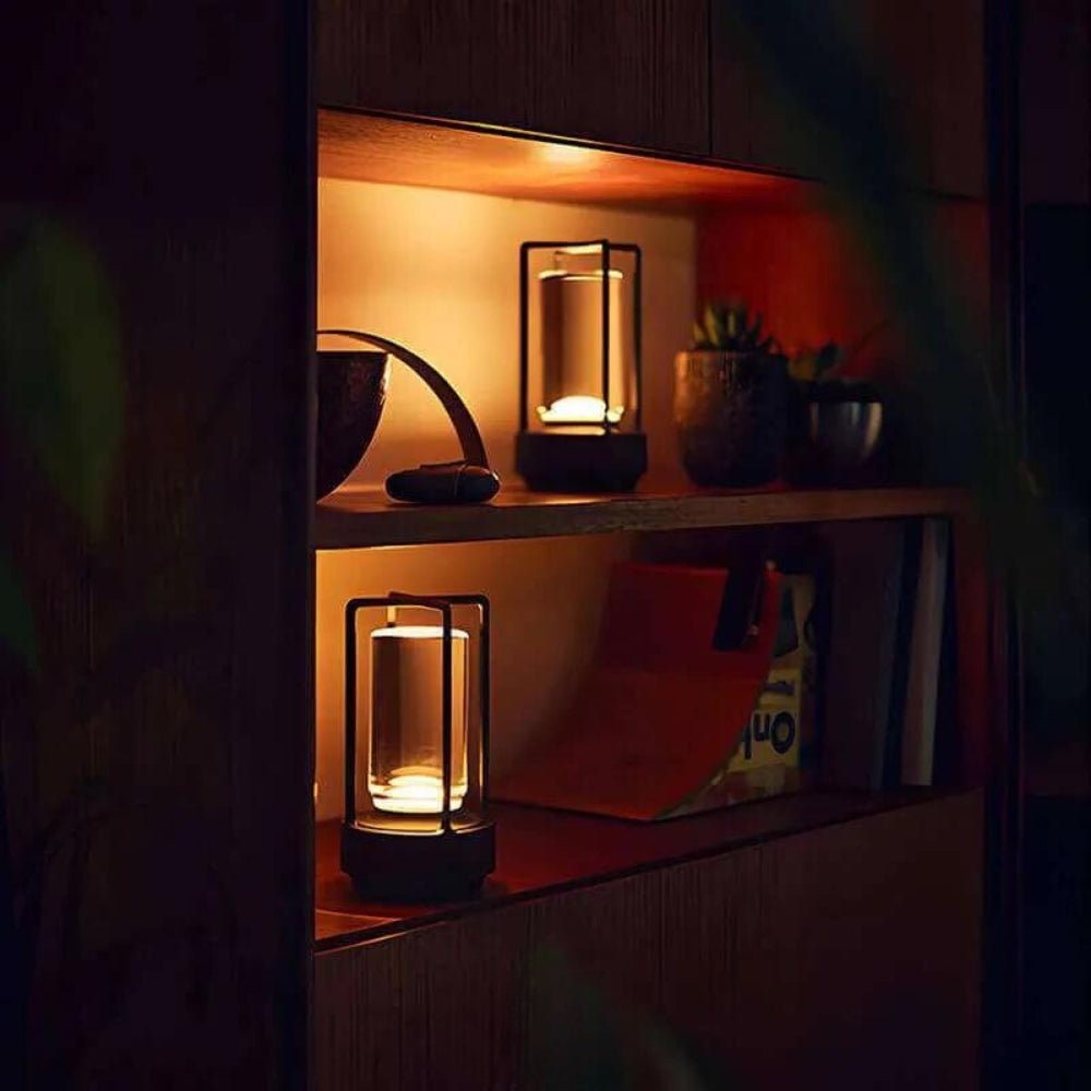 Nordic Crystal Lantern Lamp - Cordless & Rechargeable - Lexians