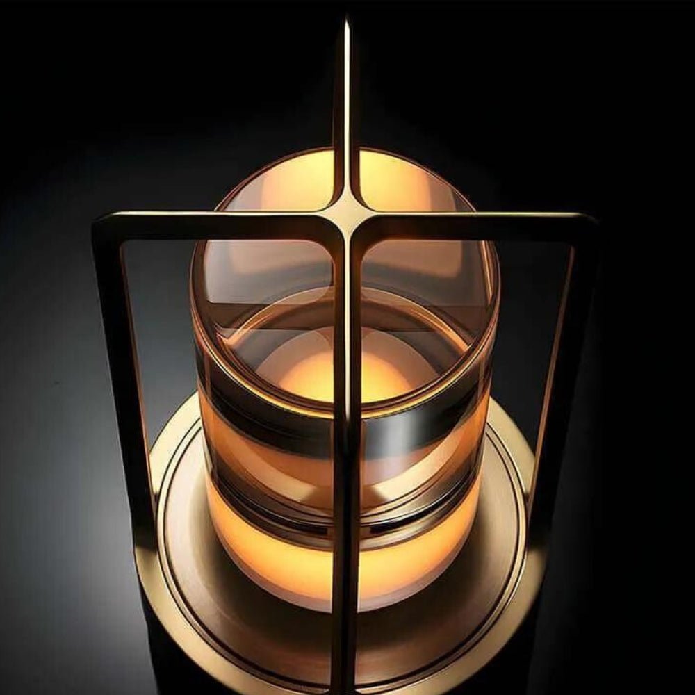 Nordic Crystal Lantern Lamp - Cordless & Rechargeable - Lexians