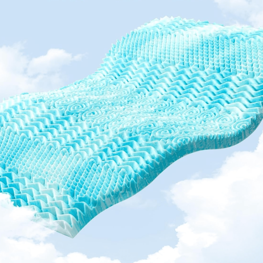 Premium Cooling Foam Mattress Topper for Enhanced Sleep - Lexians