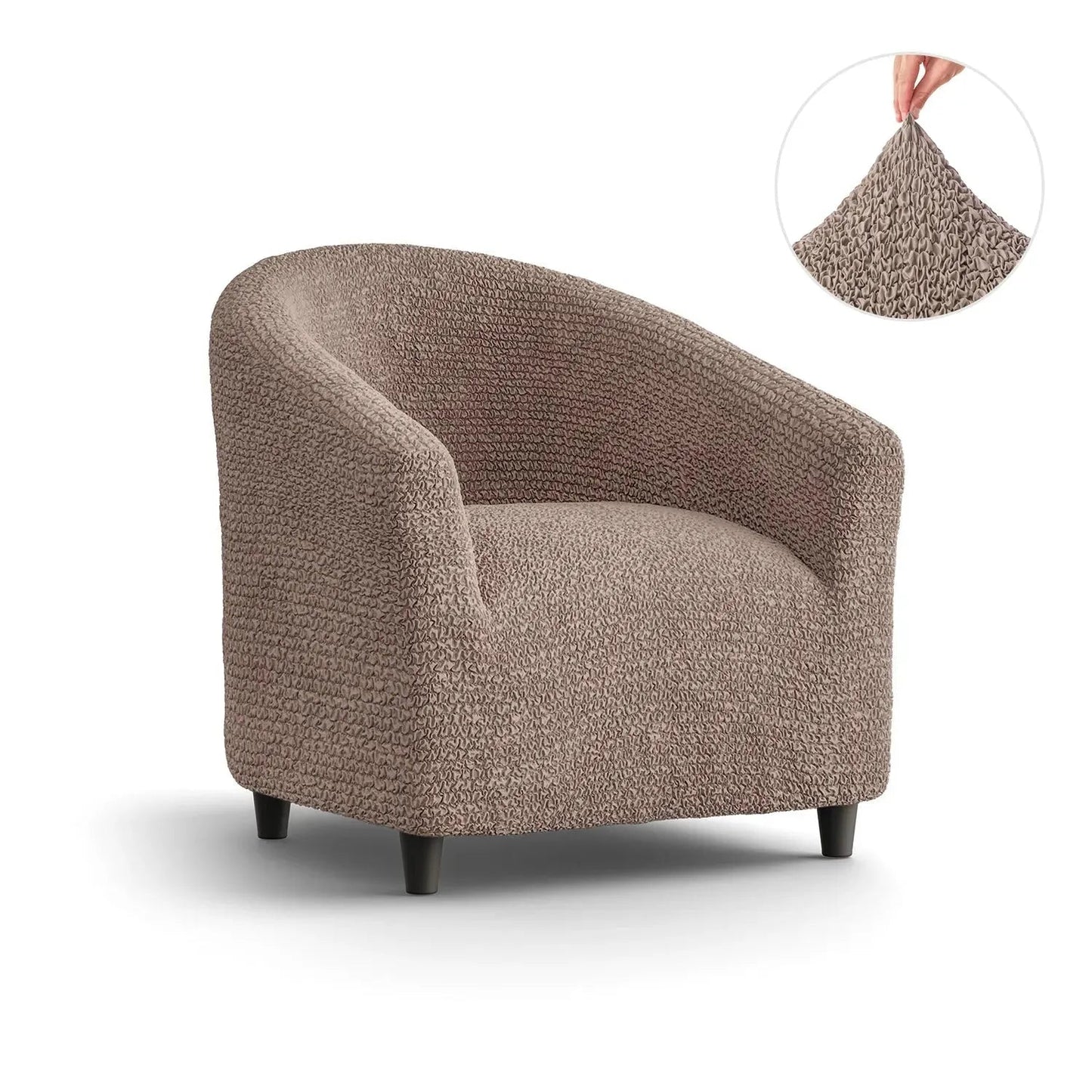 Premium Microfiber Barrel Chair Slipcover for All Genders - Lexians