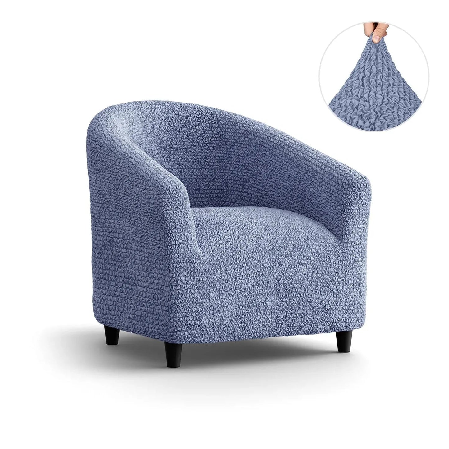 Premium Microfiber Barrel Chair Slipcover for All Genders - Lexians