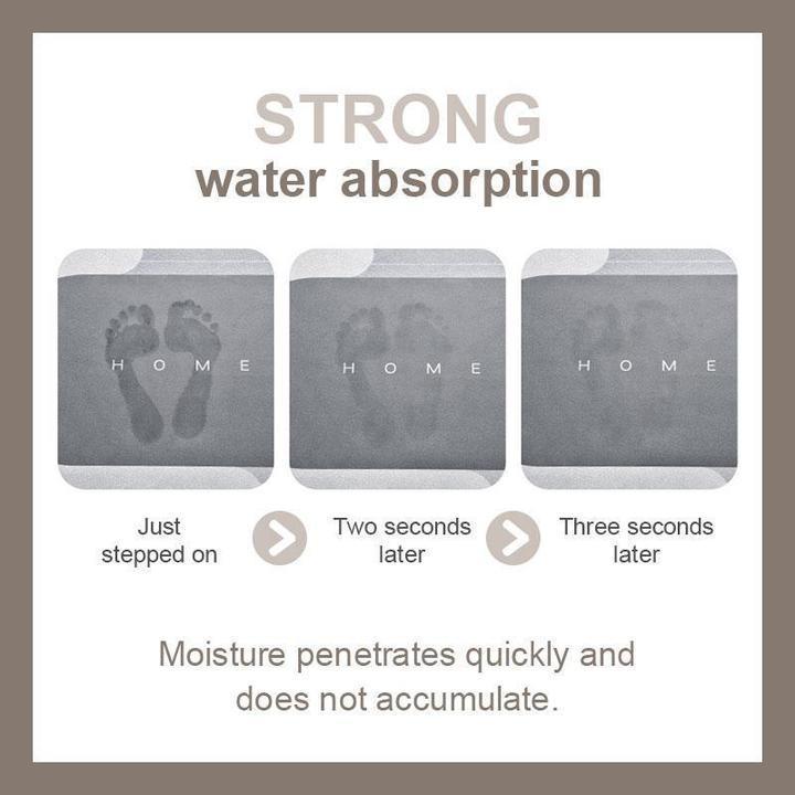 Quick - Drying AquaComfort Bath Mat for Ultimate Absorption - Lexians