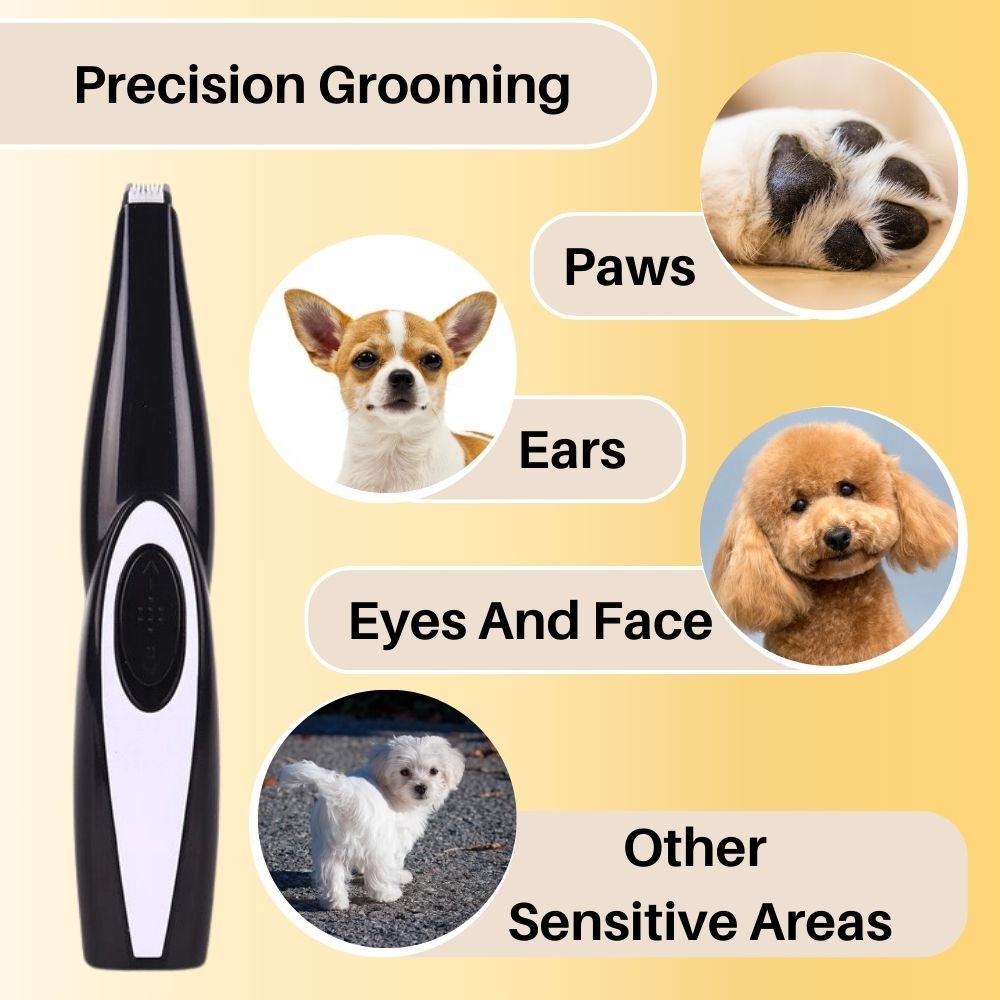 Silent Pet Precision Grooming Trimmer - Ultra - Quiet Design - Lexians