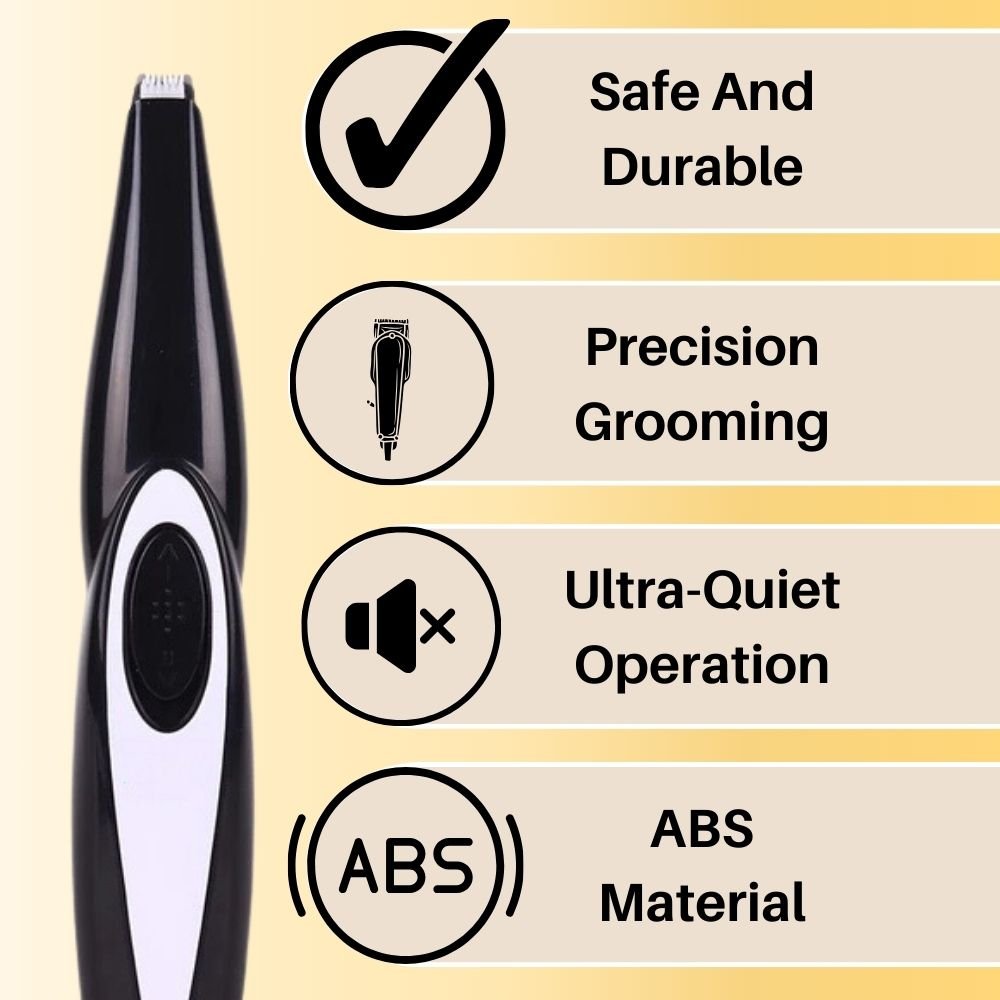 Silent Pet Precision Grooming Trimmer - Ultra - Quiet Design - Lexians