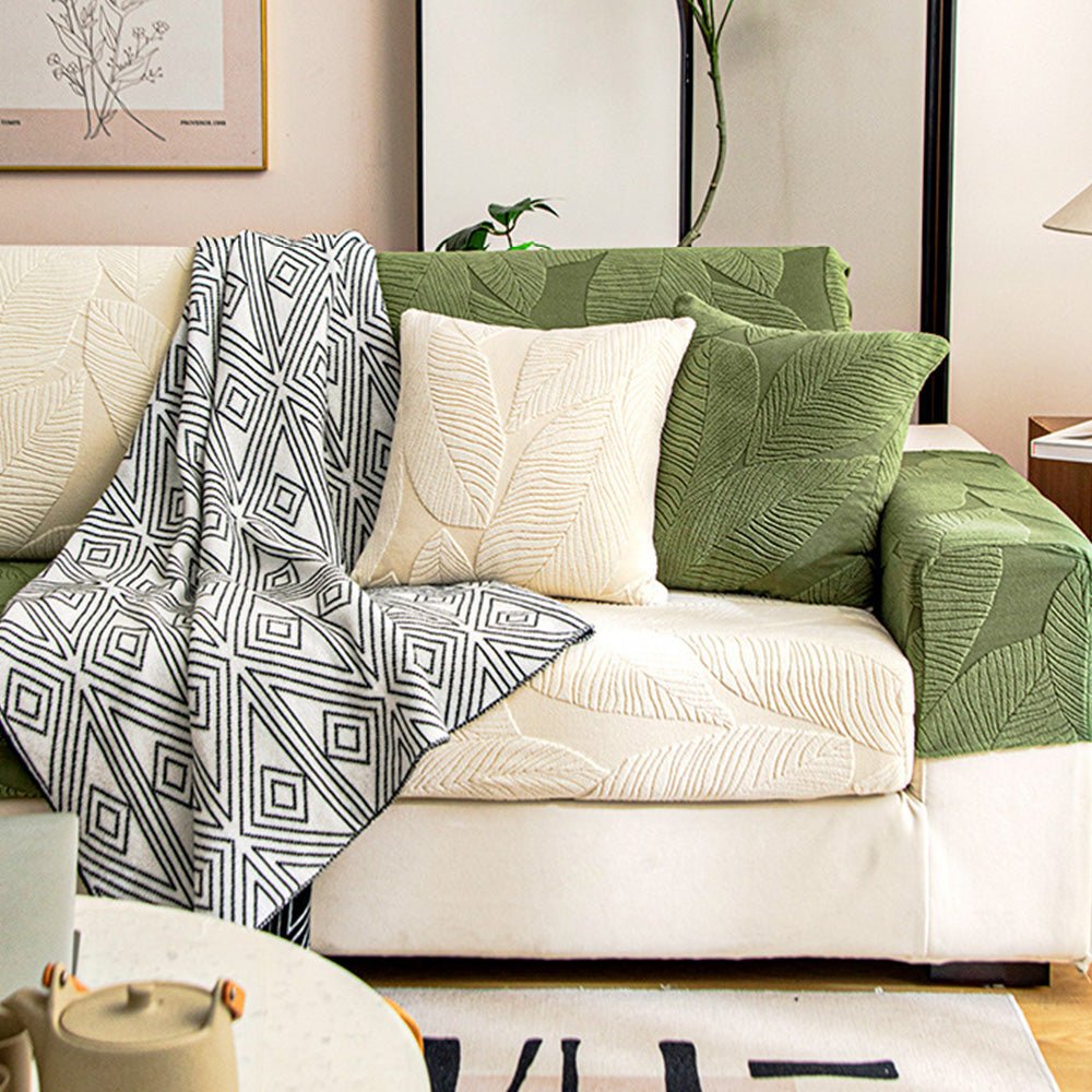 Stretch Jacquard Waterproof Anti - Scratch Couch Cover - Lexians