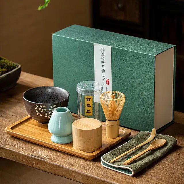 Traditional Matcha Gift Set for Authentic Tea Ceremony - Lexians