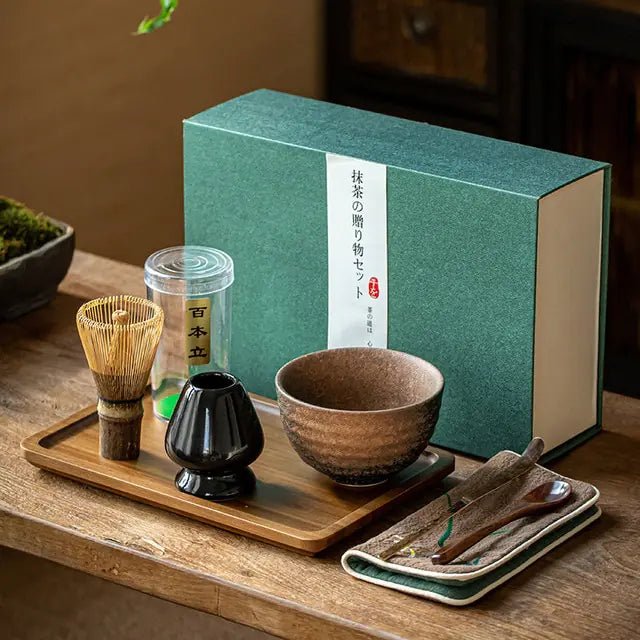 Traditional Matcha Gift Set for Authentic Tea Ceremony - Lexians