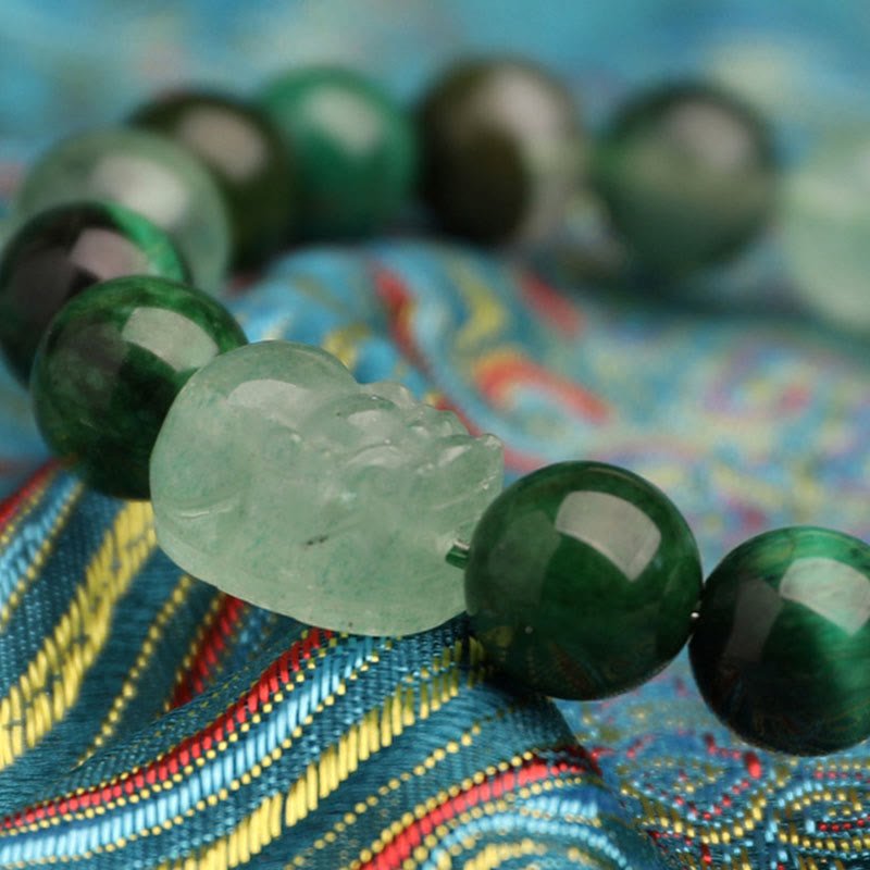Unisex Five Elements Crystal Agate Luck Bracelet - Lexians