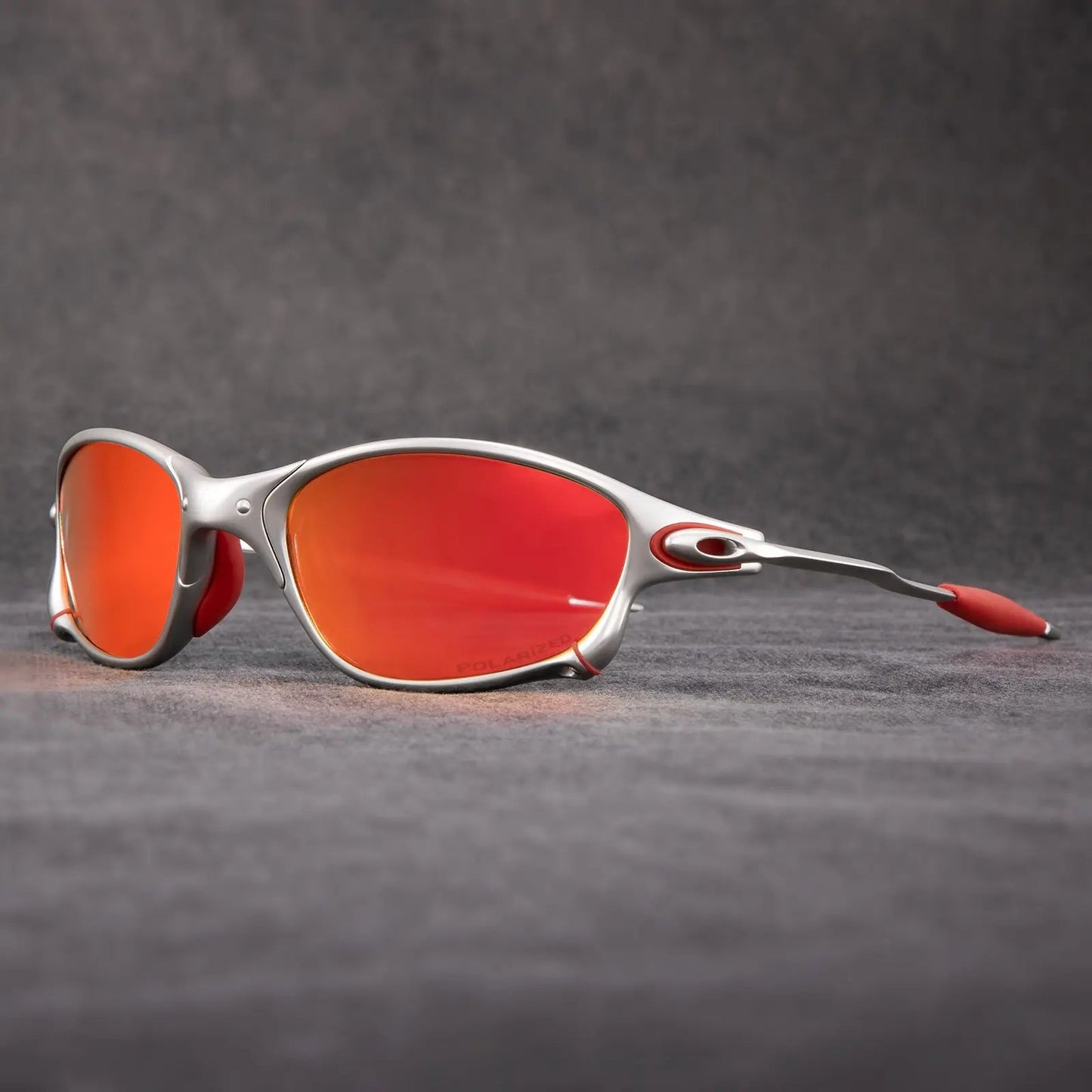Unisex Matte Black Polarized Sunglasses with UV Protection - Lexians