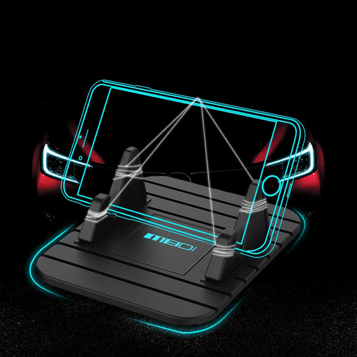 Universal Non - Slip Car Phone Holder with Soft Silicone Grip - Lexians
