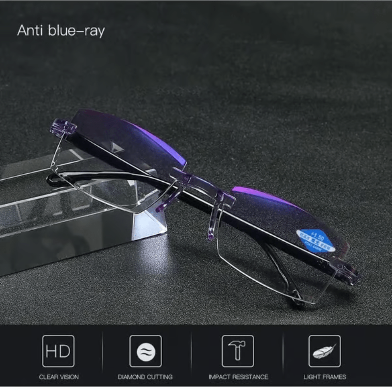 Women's Dual Focus Glasses with Anti - Blue Light Protection - Lexians