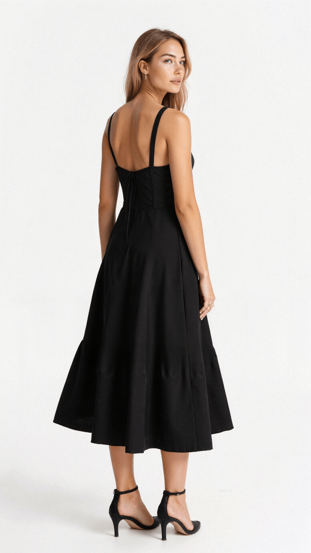 Women's Elegant Corset Summer Dress with Bow Detail - Lexians