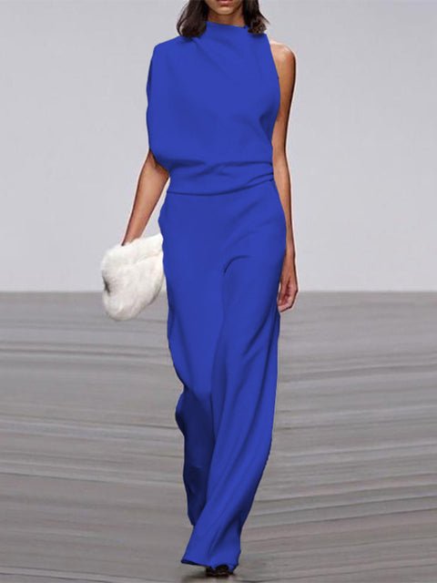 Women's Elegant Sleeveless Jumpsuit - Versatile Chic Style - Lexians