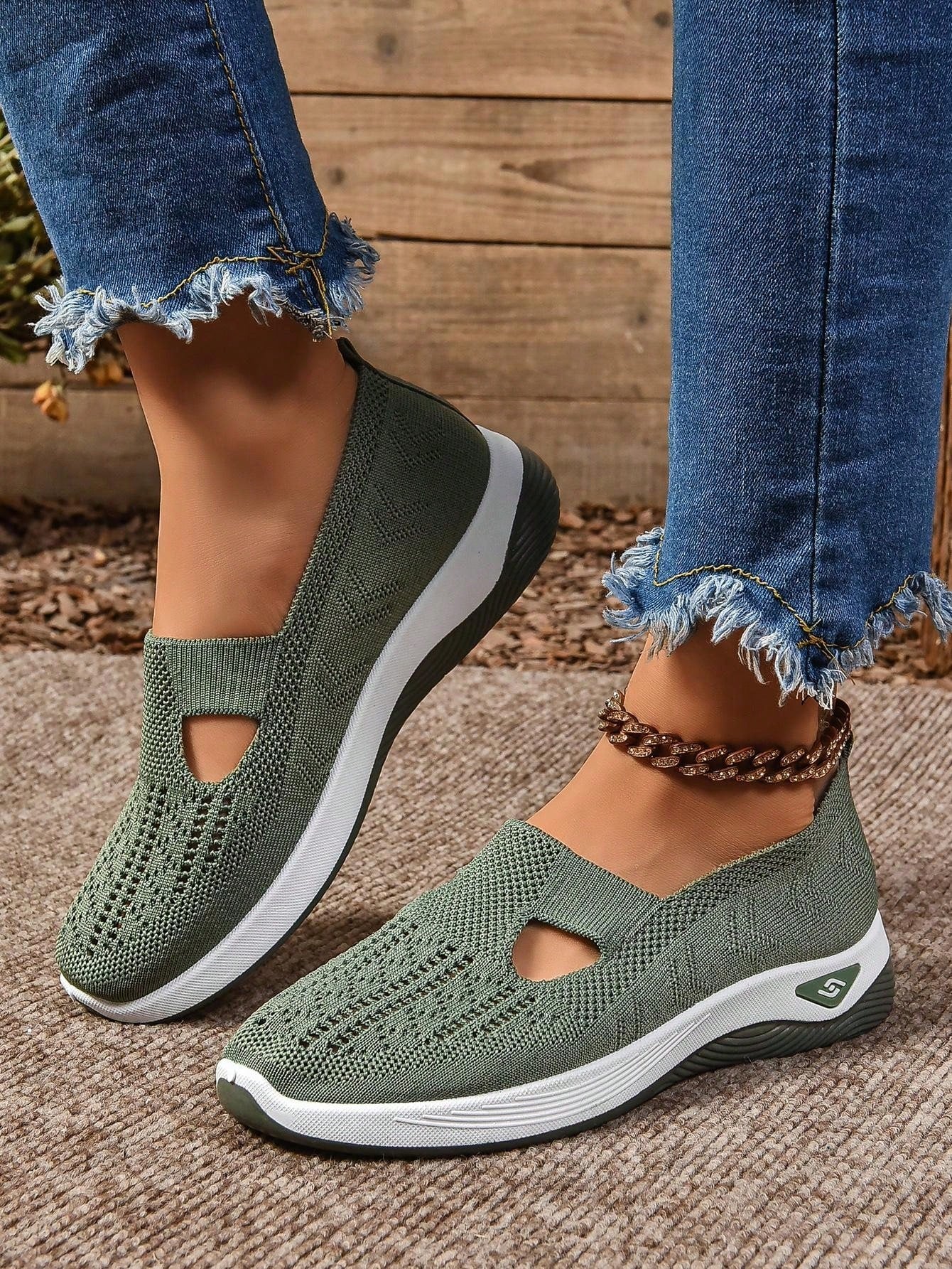 Women's Lightweight Orthopedic Summer Shoes - Breathable Slip - On - Lexians