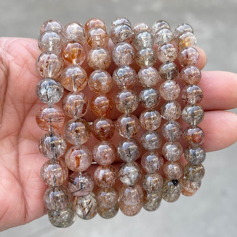 Women's Super Seven Crystal Positive Growth Bracelet - Lexians