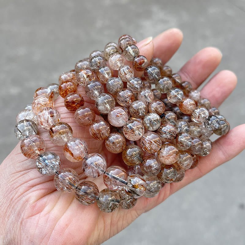 Women's Super Seven Crystal Positive Growth Bracelet - Lexians