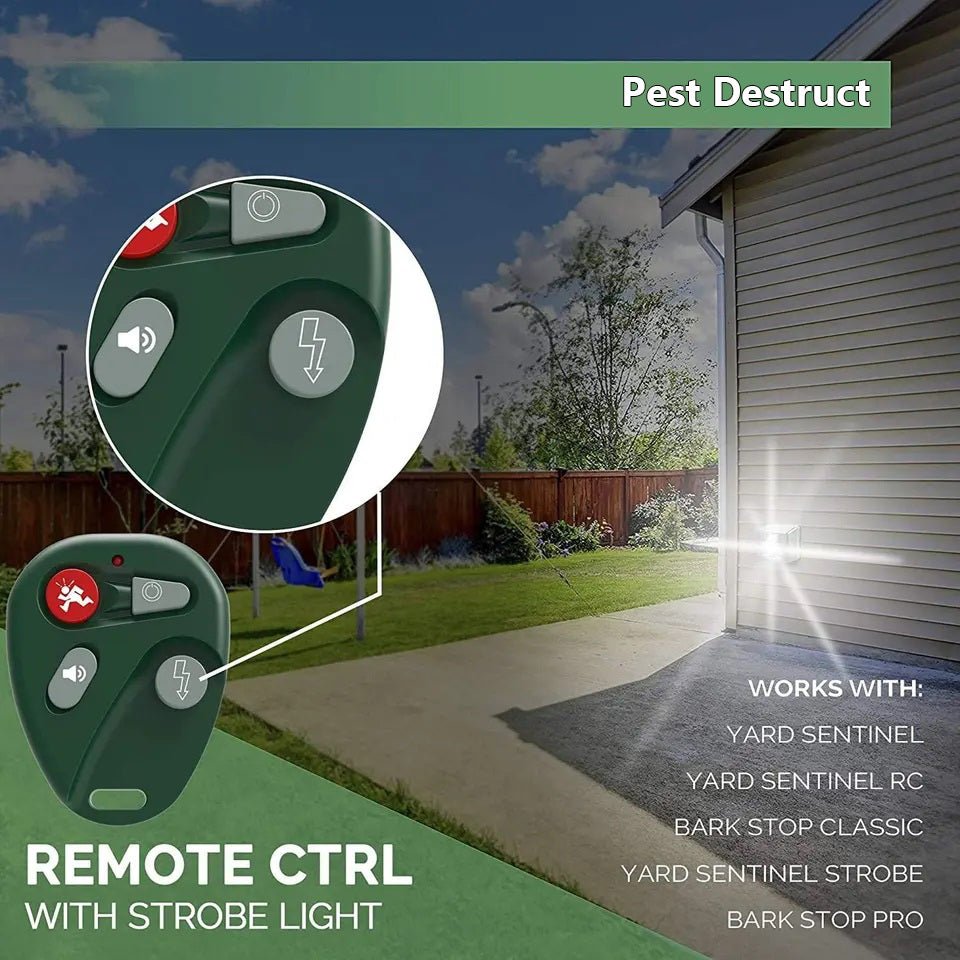 Woodpecker Ultrasonic Bird Repeller with Solar Power - Lexians